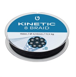 Kinetic 8 Braid 150 meter - 0,26 mm/20,60 kg